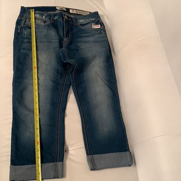 NWT Indigo Rein Forever Capri Size 7 - Picture 5 of 11